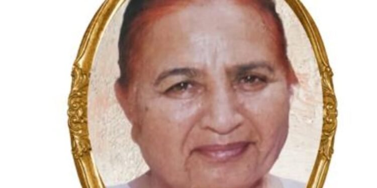 ਮਾਤਾ ਸਰਦਾਰਨੀ ਸਤਵੰਤ ਕੌਰ  ਦੀ ਆਤਮਿਕ ਸ਼ਾਂਤੀ ਲਈ ਕੀਰਤਨ ਅਤੇ ਅੰਤਿਮ ਅਰਦਾਸ — 20 ਜਨਵਰੀ ਨੂੰ ਗੁਰਦੁਆਰਾ ਮੋਤੀ ਬਾਗ ਸਾਹਿਬ ਪਟਿਆਲਾ ਵਿਖੇ