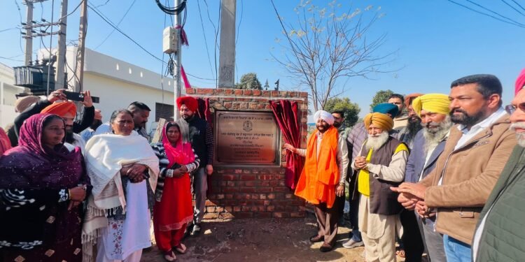 ਭਗਵੰਤ ਸਿੰਘ ਮਾਨ ਦੀ ਅਗਵਾਈ ਹੇਠ ਆਮ ਆਦਮੀ ਪਾਰਟੀ ਦੀ ਸਰਕਾਰ ਵੱਲੋਂ ਸੂਬੇ ਦੇ ਵਿਕਾਸ ਦੀ ਰਫਤਾਰ ਹੋ ਰਹੀ ਹੈ ਲਗਾਤਾਰ ਤੇਜ਼ :ਕੁਲਵੰਤ ਸਿੰਘ